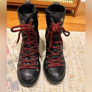 Matisse Black Combat Boots